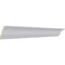 Ekena Millwork 3 1/8"H x 3 1/8"P x 5"F x 94 1/2"L Ashford Smooth Crown Moulding MLD03X03X06AS - alternate 3